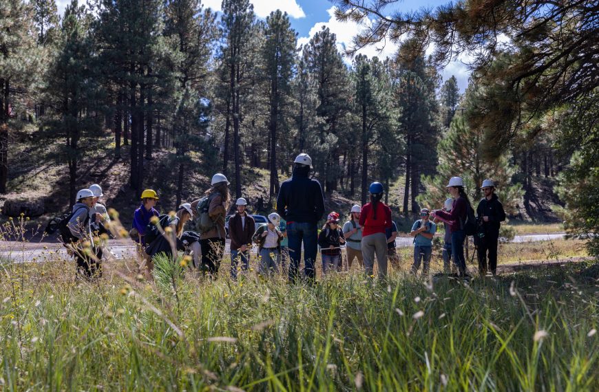 NAU School of Forestry class on field trip